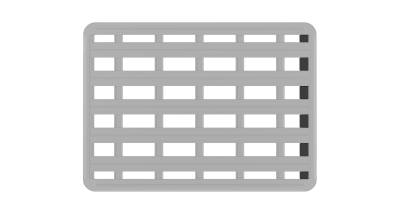 Rhino-Rack USA - Rhino-Rack 61036 Platforms PIONEER 6 FAIRING SET 1380mm WIDE PLATFORMS