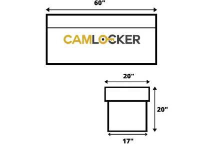 CamLocker - CamLocker RV60GB 60" Chest Tool Box RV Series Gloss Black