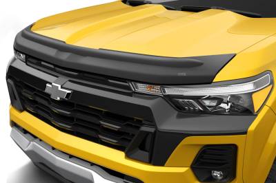 Husky Liners - Husky Liners 2830213 Aeroskin II Hood Protector Matte Black Low Profile