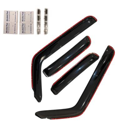 Black Horse Off Road - Black Horse Off Road 1494812IN Rain Guards