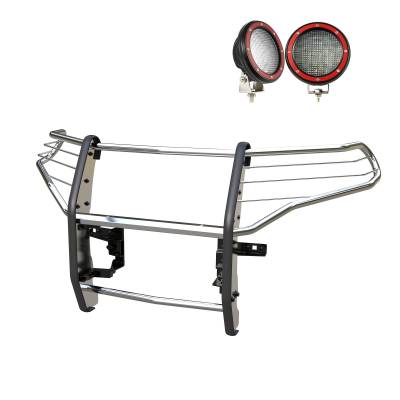 Black Horse Off Road - Black Horse Off Road 17FJ31MSS-PLFR Grille Guard Kit