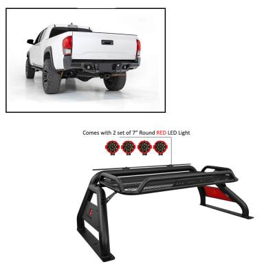 Black Horse Off Road - Black Horse Off Road ATRB-TOTAB-PLR Atlas Roll Bar Kit