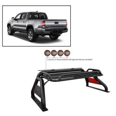 Black Horse Off Road - Black Horse Off Road ATRB-TOTAB-PLFR Atlas Roll Bar Kit
