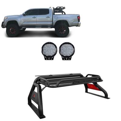 Black Horse Off Road - Black Horse Off Road ATRB-TOTAB-PL69B Atlas Roll Bar Kit
