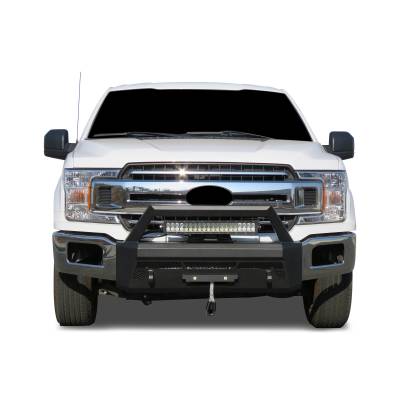Black Horse Off Road - Black Horse Off Road AR3HD41 Armour III Heavy Duty Front Winch Bumper Kit