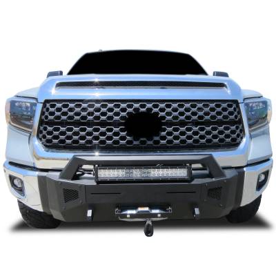 Black Horse Off Road - Black Horse Off Road AR3HD63 Armour III Heavy Duty Front Winch Bumper Kit