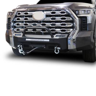 Black Horse Off Road - Black Horse Off Road AR3HD64 Armour III Heavy Duty Front Winch Bumper Kit