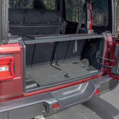 EZ4x4 - EZ4x4 1911 0019 EZ-Trunk Folding Rear Cargo Storage Box for 11-18 Jeep JK 2DR