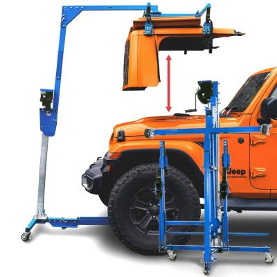EZ4x4 - EZ4x4 1918 1234 EZ-LIFTOP Folding Hard Top Remover for Jeep Gladiator JT