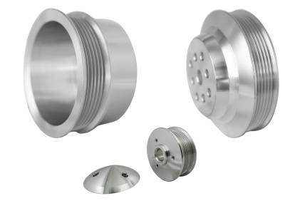 March Performance - March Performance 1670 Serpentine Pulley Kit Crown Vic for Small Block Ford