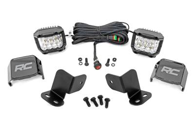 Rough Country Suspension Systems - Rough Country 93215 Rear Cab Mount 3" LED Pod Light Kit for Segway 570 F