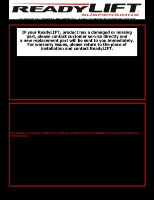 ReadyLift - ReadyLift 62-55365 3" SST3.3 Suspension Lift Kit for 24+ Land Cruiser/4Runner