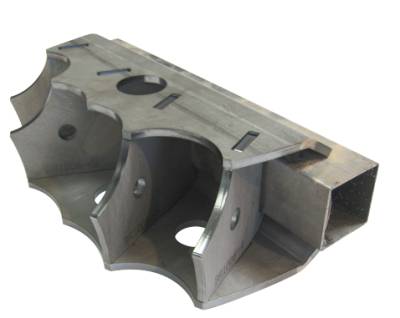 Artec Industries - Artec BR1006 Crossmember Bracket Large 4-Link Tube Style Size 2.0" Square Tube