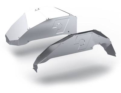 Artec Industries - Artec JK2111 Rear Inner Fenders for 07-18 Jeep Wrangler JK