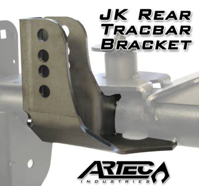 Artec Industries - Artec BR1135 Rear Tracbar Bracket 3.5" Diameter for 07-18 Jeep Wrangler JK