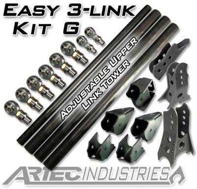 Artec Industries - Artec LK0135 Easy 3-Link Kit-G Adjustable Upper Link Outside Frame Offset