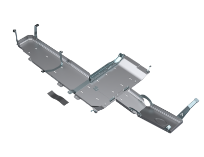 Artec Industries - Artec JT4155 Full Bellypan w/oil Door 3.6L Aluminum for 20+ Jeep Gladiator JT
