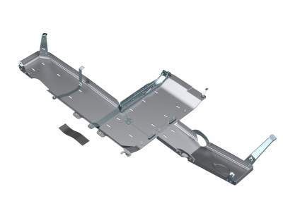 Artec Industries - Artec JL4164 Aluminum Full Bellypan w/Oil Door 21+ Jeep Wrangler 4DR 3.6L