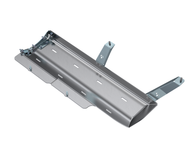 Artec Industries - Artec JL4118 Exhaust Skid Plate for 18+ Jeep Wrangler JL 4DR 3.6/2.0/392