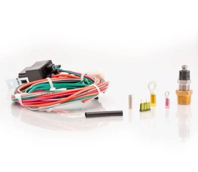 Be Cool - Be Cool 75021 Electric Fan Wiring Harness Kit w/Sending Unit 195-175
