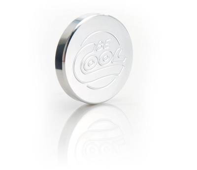 Be Cool - Be Cool 70001 Natural Billet Aluminum Round-Style Radiator Cap