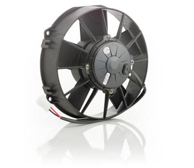Be Cool - Be Cool 75061 9" Electric Puller Fan Euro Black High Torque