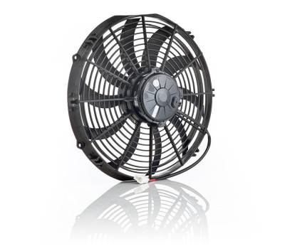 Be Cool - Be Cool 75003 13" Electric Puller Fan Euro Black High Torque