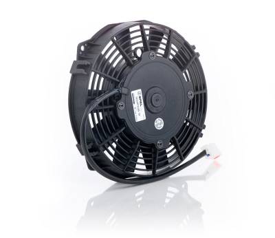 Be Cool - Be Cool 75089 7.5" Electric Pusher Fan Euro Black Thin Line