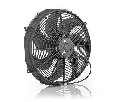 Be Cool - Be Cool 75087 16" Puller Electric Fan Euro Black Special HP