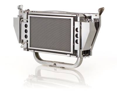 Be Cool - Be Cool 81656 55 Chevy Extreme Modules w/Core Support & A/C for SBC/BBC 700 Hors