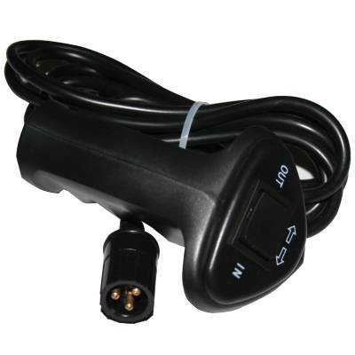 Bulldog Winch - Bulldog Winch 20080 Winch Controller Hand Control 3-Prong w/12' Lead