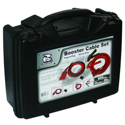 Bulldog Winch - Bulldog Winch 20197 Booster Cable 20' 2 Gauge w/Quick Connect Set
