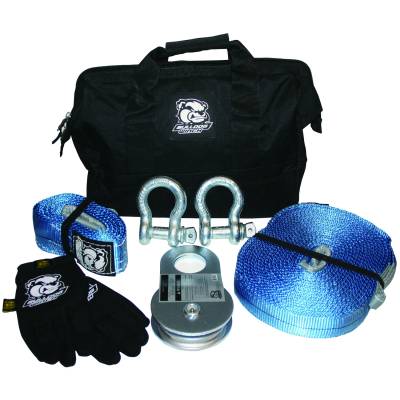 Bulldog Winch - Bulldog Winch 20195 Winch Accessory Kit 7 PC Value WLL Rigging Kit