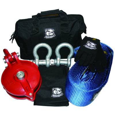 Bulldog Winch - Bulldog Winch 20196 Winch Accessory Kit 7 PC 16000 LB WLL Rigging Kit