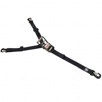 Bulldog Winch - Bulldog Winch 20363 Horizontal Tire Ratcheting Y Tie-Down Strap
