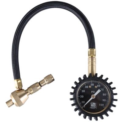 Bulldog Winch - Bulldog Winch 42066 Deflator w/Analog Pressure Gauge