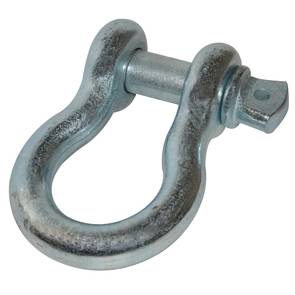 Bulldog Winch - Bulldog Winch 20117 1" Bow Shackle 17k LB WLL Silver