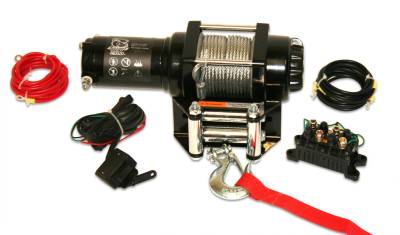 Bulldog Winch - Bulldog Winch 15006 2500lb ATV Winch 50' Wire Rope w/Mini Rocker Switch Mount
