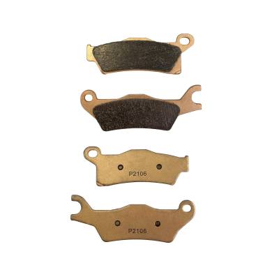 Demon Powersports - Demon Powersports PATP-1123 Rear Left Brake Pads for 12-22 Can-Am Renegade