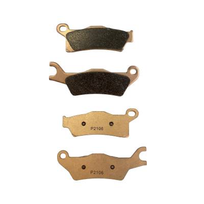 Demon Powersports - Demon Powersports PATP-1122 Rear Right Brake Pads for 17-21 Can-Am Renegade