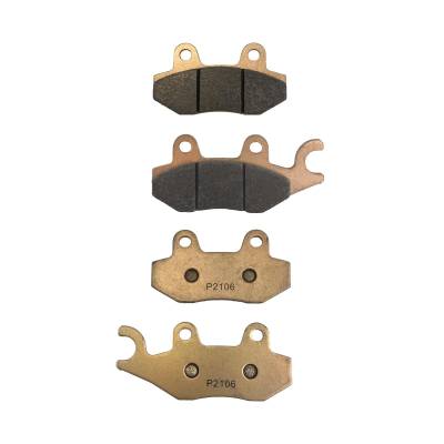 Demon Powersports - Demon Powersports PATP-1010 FR Left Brake Pads for 07-14 Yamaha SE 450/Rhino 660