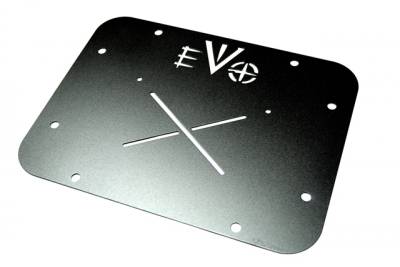 EVO Manufacturing - EVO Manufacturing EVO-1123B Gate Plate Vent Delete for 07-18 Jeep Wrangler JK