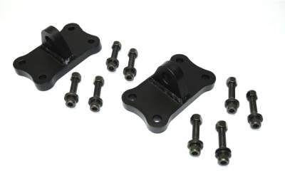 EVO Manufacturing - EVO Manufacturing EVO-1073B D-Ring Mounts Pair for 07-18 Jeep Wrangler JK