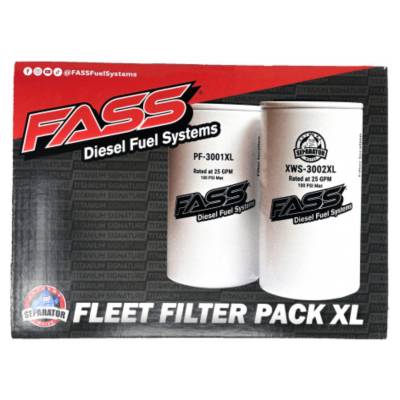 FASS - FASS Fuel Systems FLP3000XL Fleet Filter Pack XL