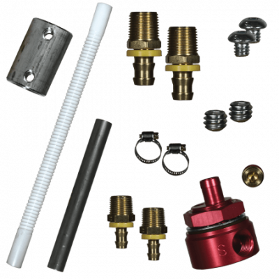 FASS - FASS STK1003 Diesel Fuel 5/8" Fuel Module Suction Tube Kit w/Bulkhead Fitting