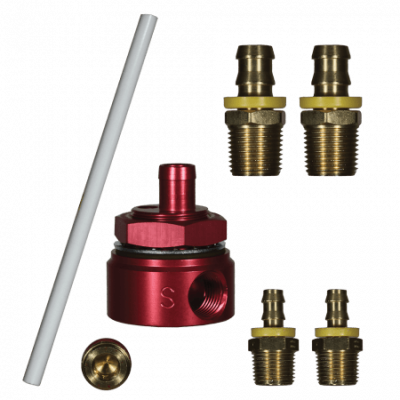 FASS - FASS STK1002 Diesel Fuel 5/8" Suction Tube Kit w/Bulkhead Fitting