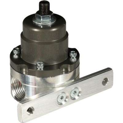 FASS - FASS FPR1001 Adjustable Fuel Pressure Regulator .5" NPT I/O w/Mounting Hardware