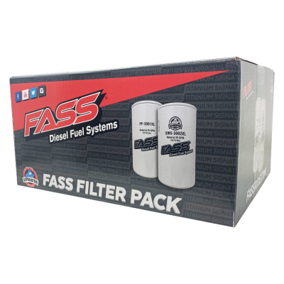 FASS - FASS FP3000XL Fuel Systems Filter Pack XL FP-3000XL 1 PF3001XL/1 XWS3002XL