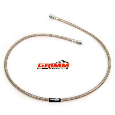 Grimm Offroad - Grimm Offroad GOR10733 Air Hose Reinforced JIC-4 30"
