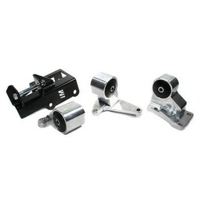 Innovative Mounts - Innovative Mounts B29550-75A Billet Engine Mount Kit for 92-01 Civic/Integra